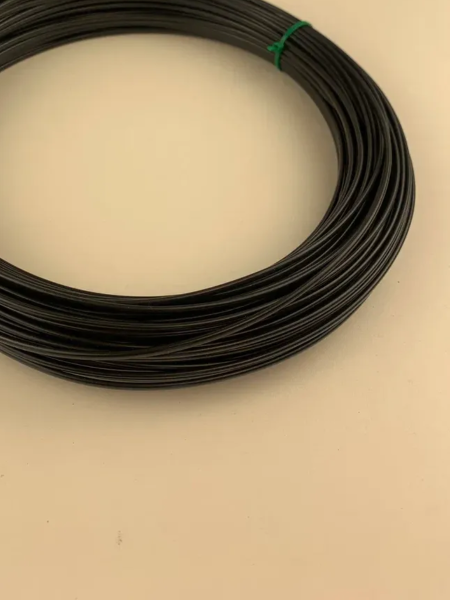 Проволока Агрошпалера для подвязки растений 40 м черная Благодатное земледелие